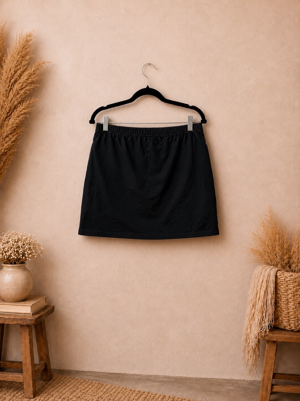 NWOT-Unbranded Boutique Resort Style Ric Rac Mini Skirt Size M - Picture 2 of 4